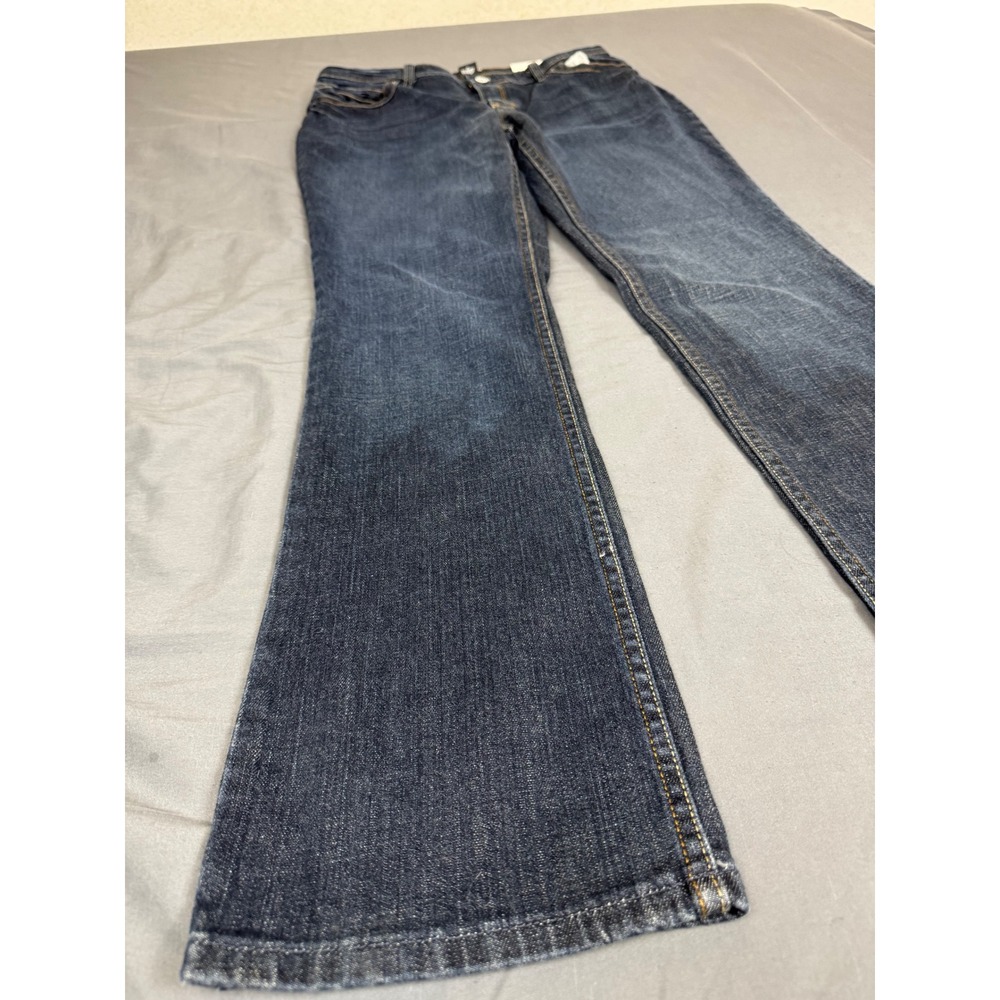 ana A New Approach Womens Bootcut Jeans 10 Indigo Dark Wash Stretch 844-5280 - Picture 9 of 14